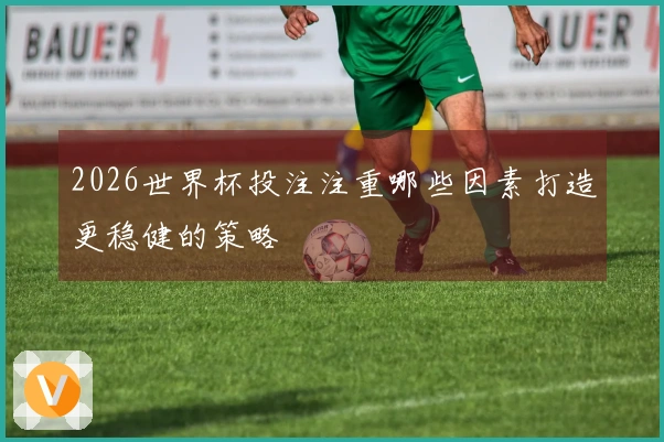 2026世界杯投注注重哪些因素打造更稳健的策略